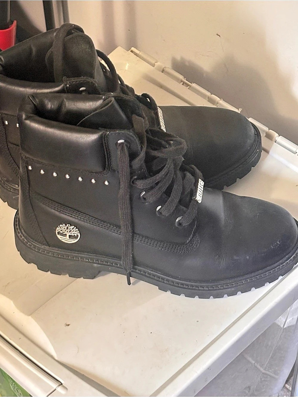 Timberland Studded Boot Black